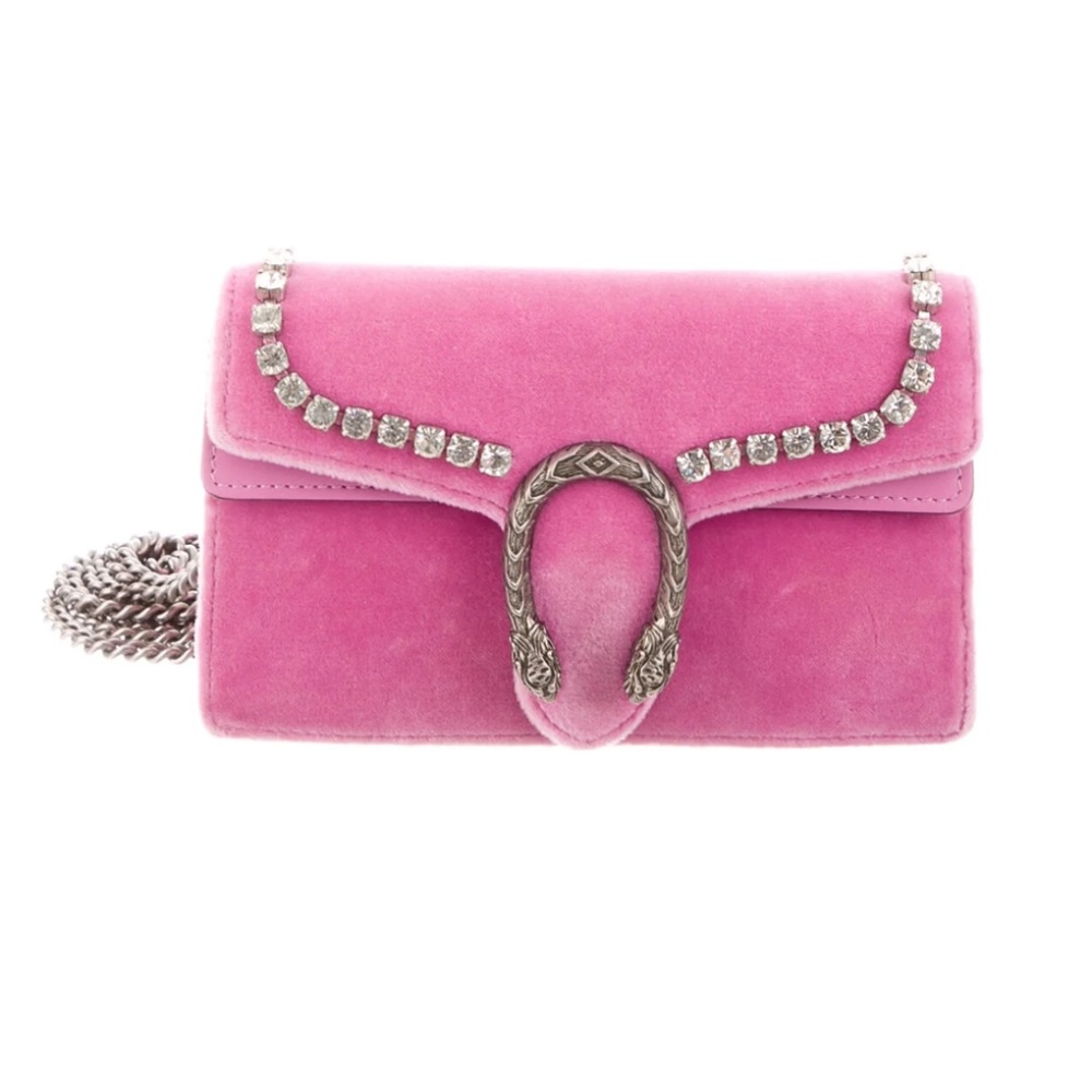 Gucci Velvet Super Mini Dionysus Bag - Picture 2 of 4